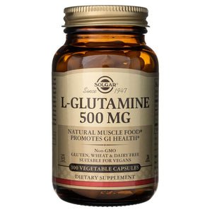 Solgar L-glutamiin 500 mg - 100 kapslit