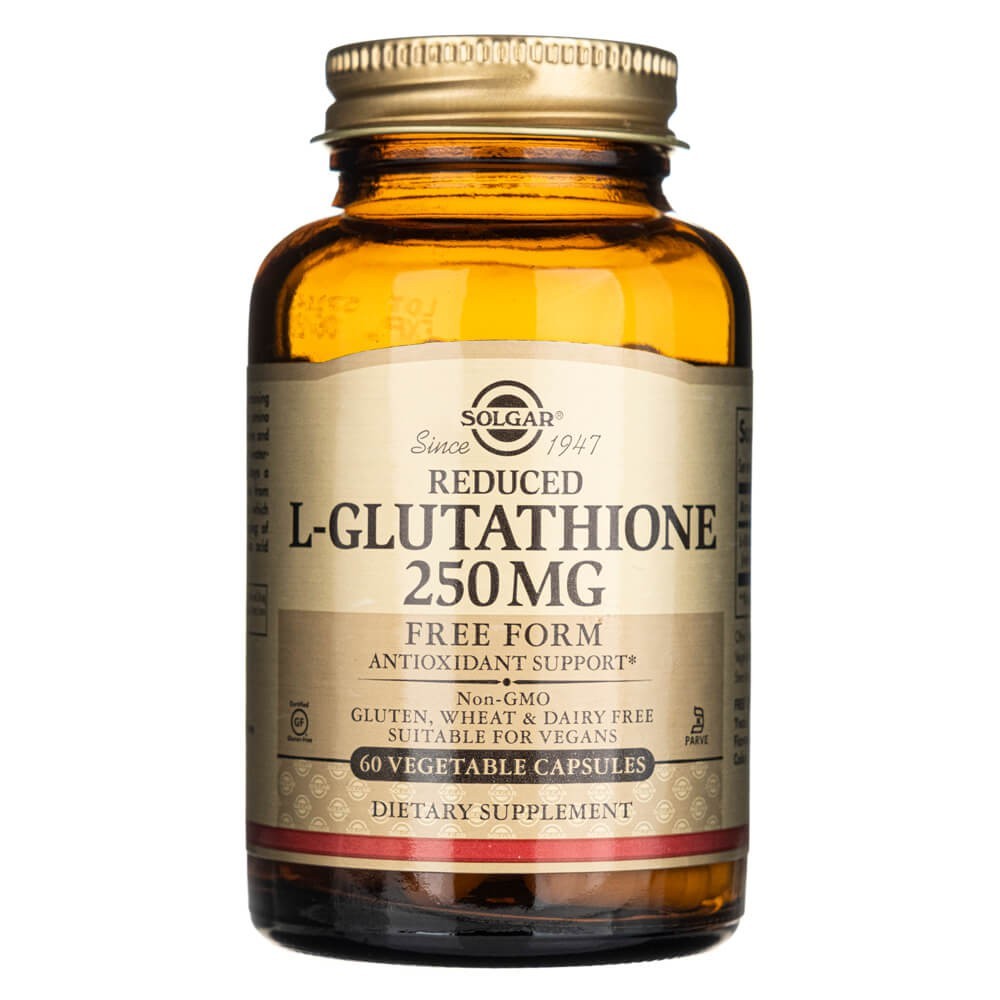 Solgar Reduced L-Glutathione 250 mg – 60 kapslit