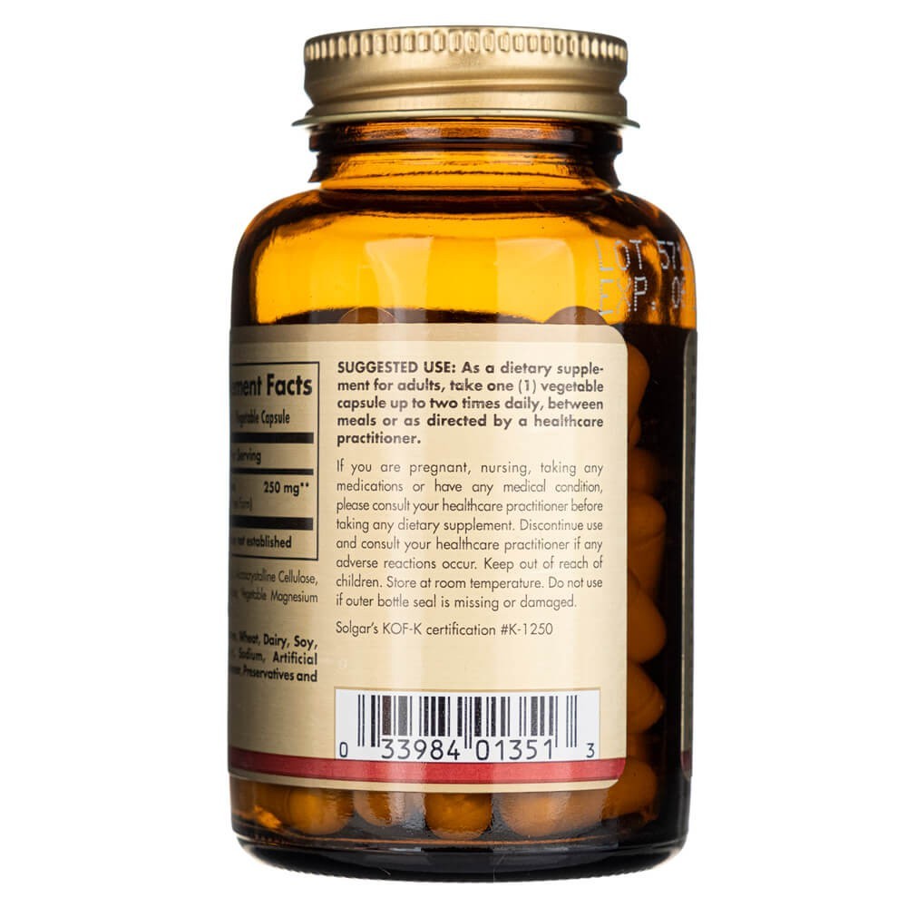 Solgar Reduced L-Glutathione 250 mg – 60 kapslit