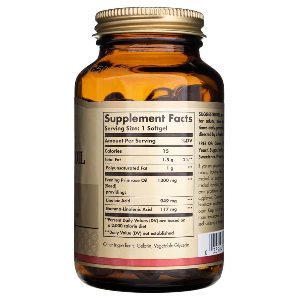 Solgar Evening Primrose Oil 1300 mg – 60 pehmekapslit