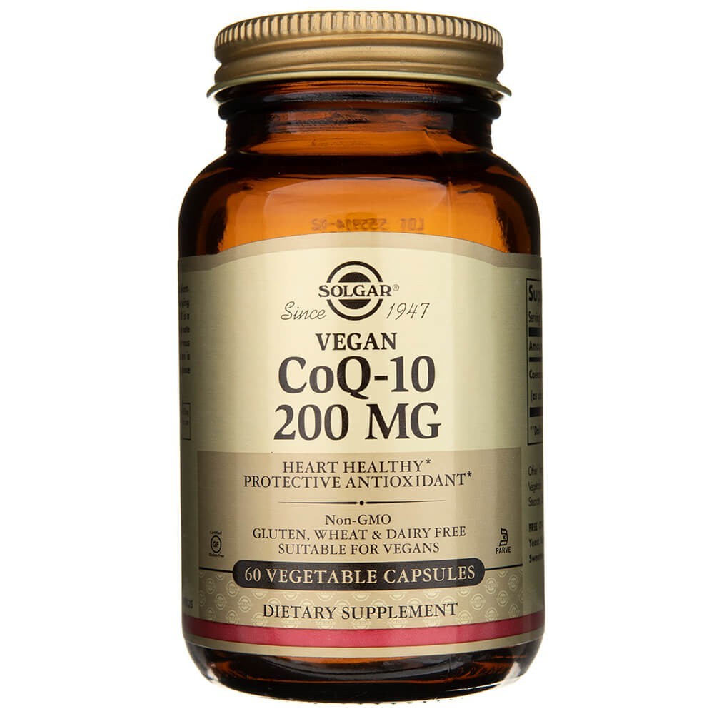 Solgar CoQ-10 200 mg - 60 kapslit
