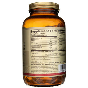 Solgar Omega 3-6-9 1300 mg – 120 pehmekapslit