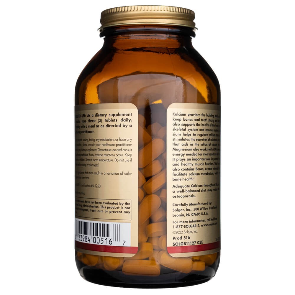 Solgar Calcium Magnesium Plus Boron - 250 tabletti