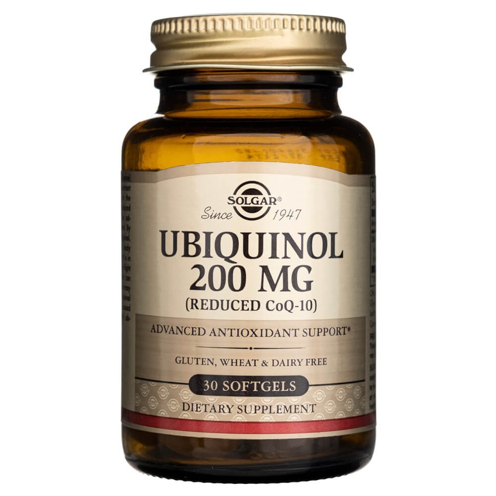 Solgar Ubichinol 200 mg – 30 pehmekapslit