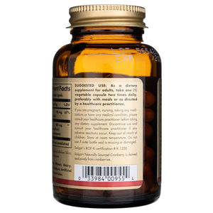 Solgar Natural Cranberry with Vitamin C - 60 kapslit