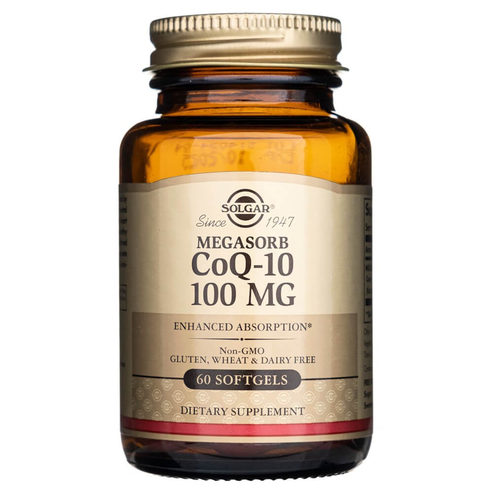 Solgar Megasorb CoQ-10 100 mg - 30 pehmegeelkapslit