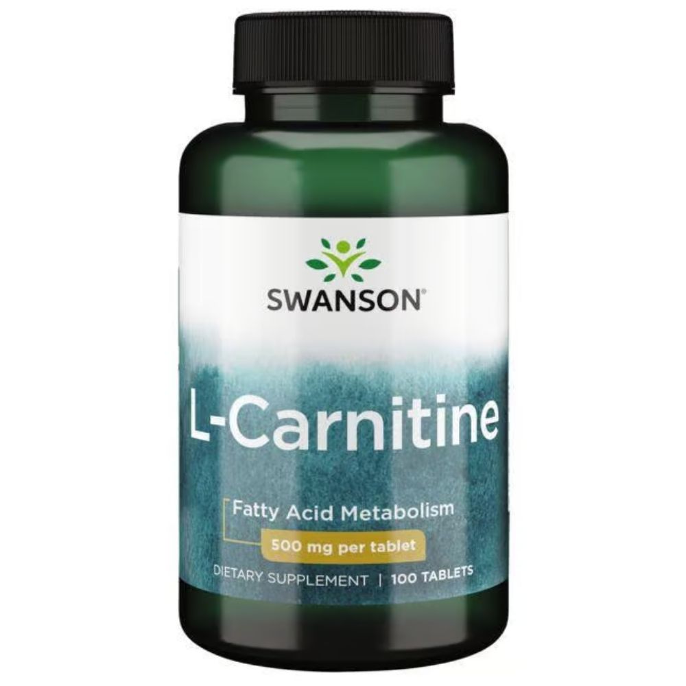 Swanson L-karnitinas 500 mg - 100 tablečių - Magnis.lt