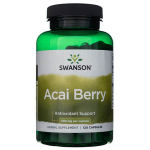 Swanson Acai uogos 500 mg - 120 kapslit
