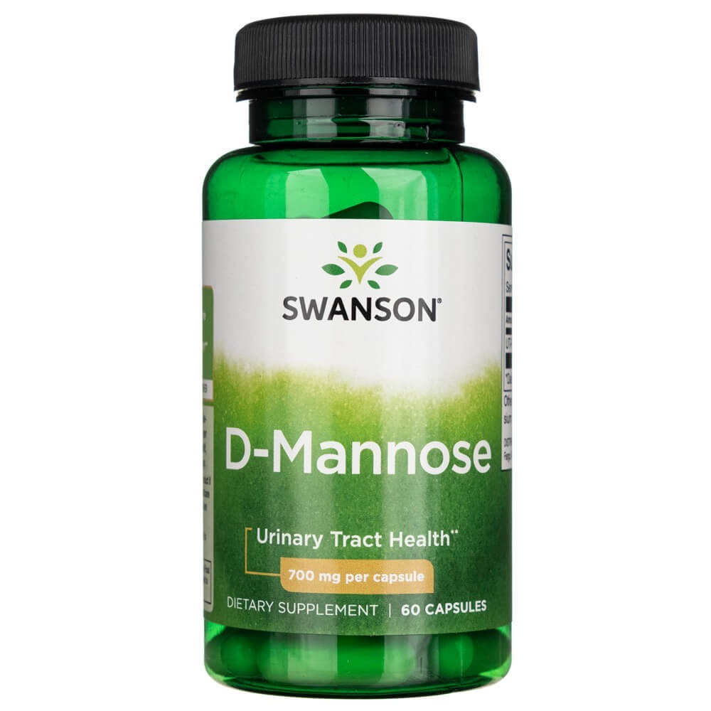 Swanson D-mannozė 700 mg - 60 kapsulių - Magnis.lt