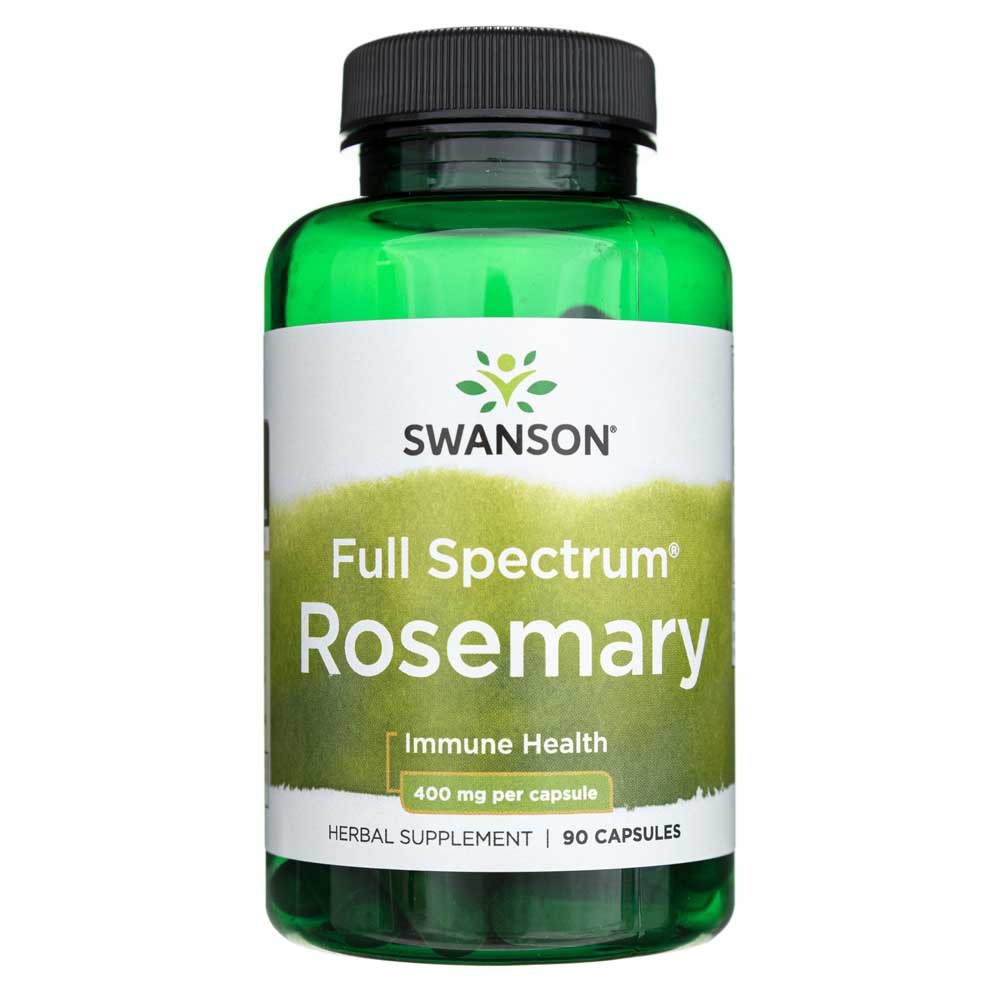 Swanson Full Spectrum rosmariin 400 mg – 90 kapslit