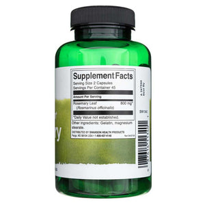 Swanson Full Spectrum rosmariin 400 mg – 90 kapslit