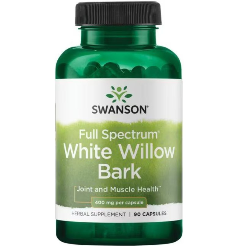 Swanson baltojo gluosnio žievė 400 mg - 90 kapsulių - Magnis.lt