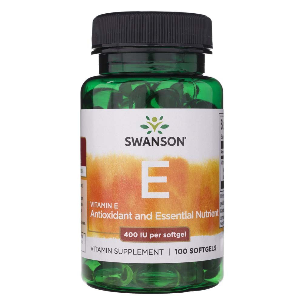 Swanson natūralus vitaminas E 400 TV - 100 minkštųjų gelių - Magnis.lt