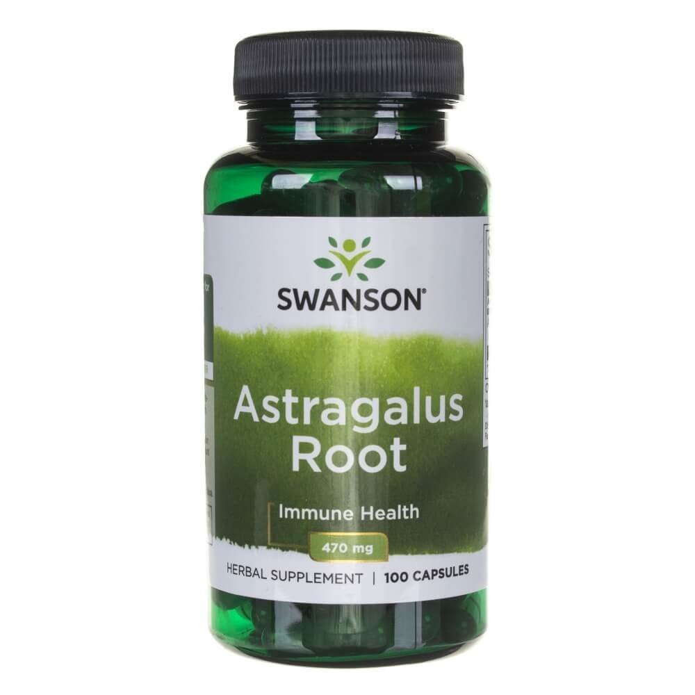 Swanson Full Spectrum Astragalus Root 470 mg - 100 kapsulių - Magnis.lt