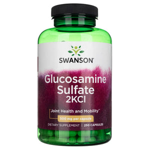 Swanson glükoosamiinsulfaat 2KCl 500 mg - 250 kapslit