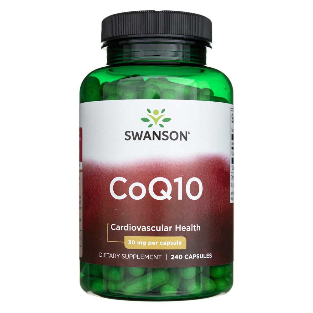 Swanson CoQ10 30 mg - 240 minkštųjų kapsulių - Magnis.lt