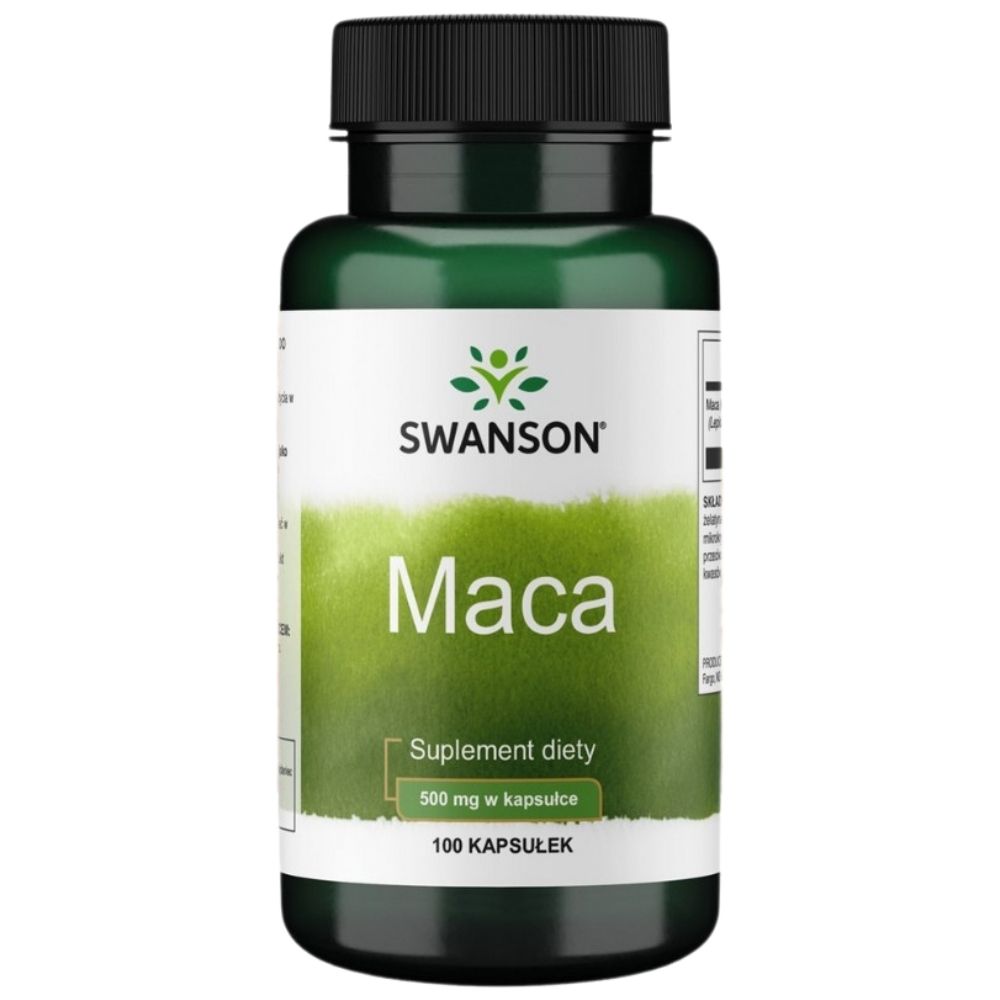 Swanson pilno spektro Maca 500 mg - 100 kapsulių - Magnis.lt