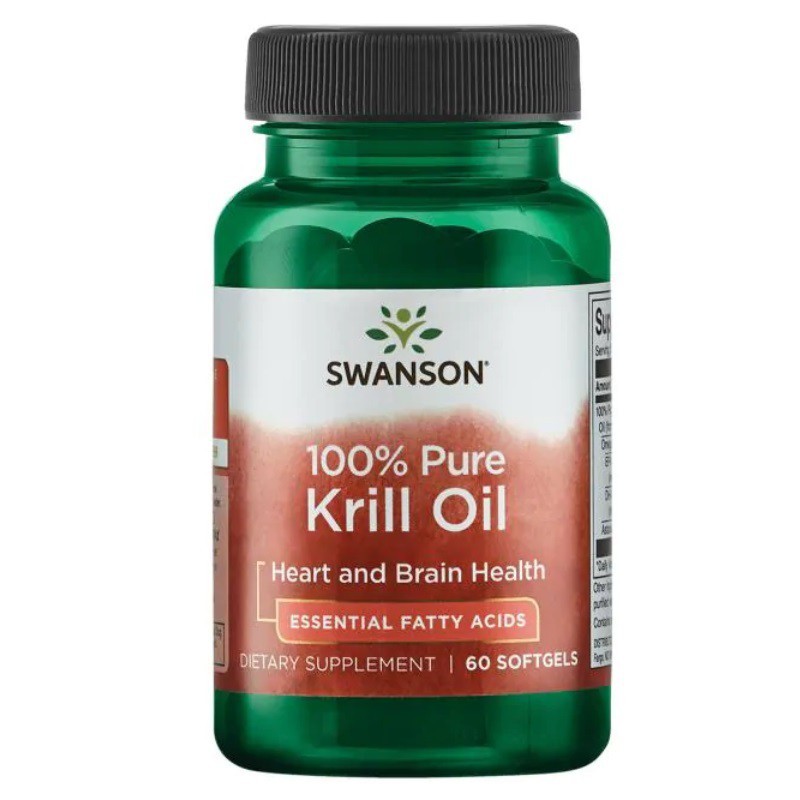 Swanson Antacid krilio aliejus 500 mg - 60 kapsulių - Magnis.lt