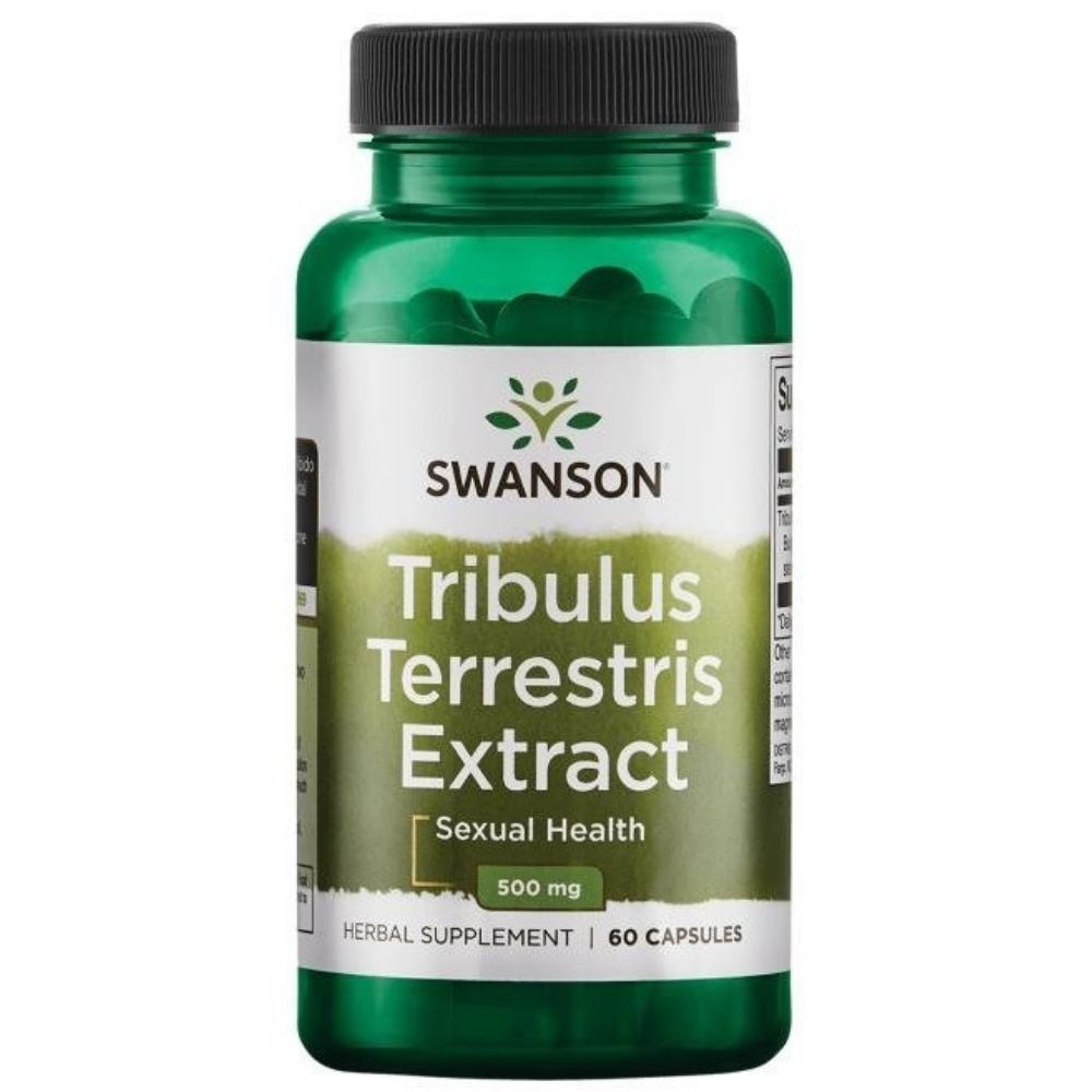 Swanson Tribulus Terrestris (mace) 500 mg - 60 kapsulių - Magnis.lt