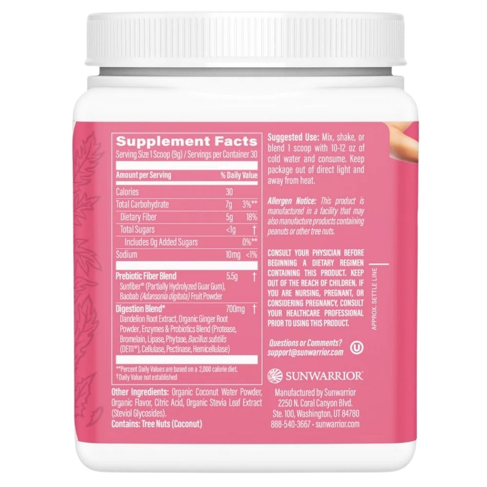 Sunwarrior Shape Core Cleanser, ananassi ja vanilje - 270 g