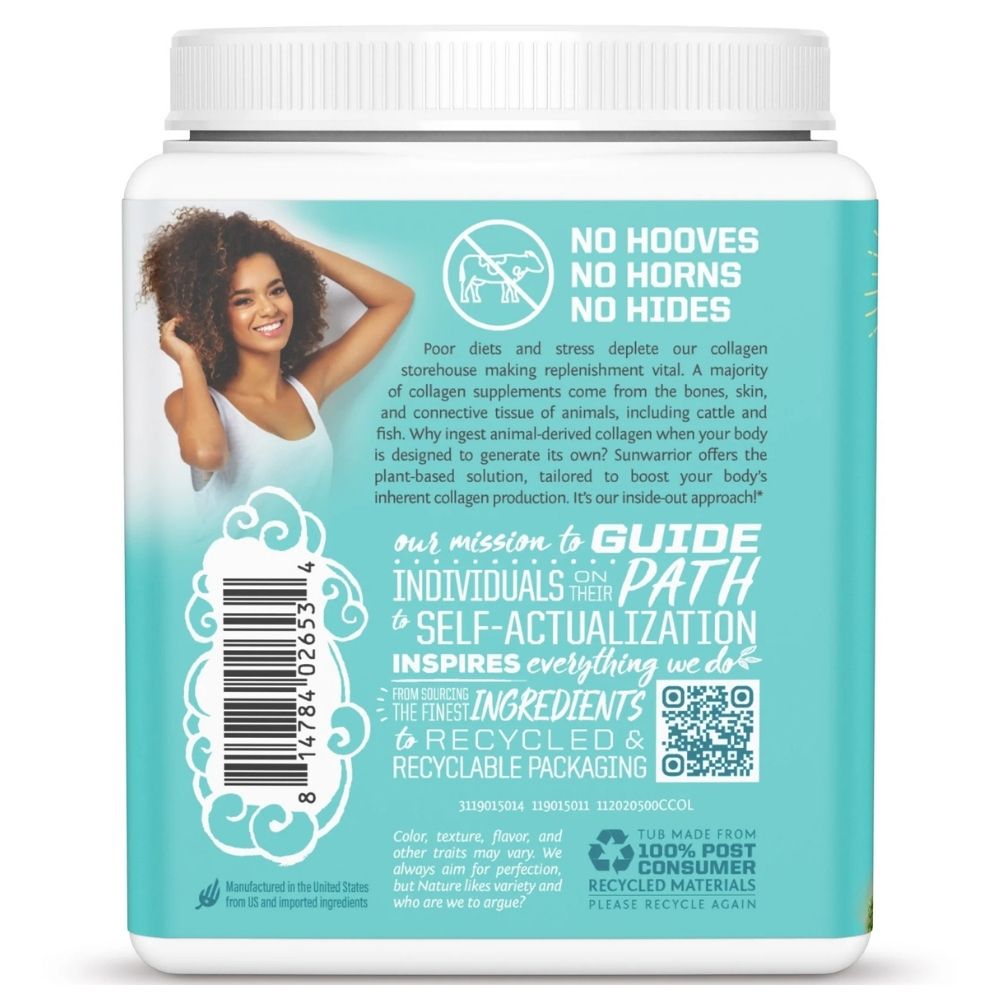 Sunwarrior kollageeni valgukonditsioneer, Chocolate Fudge - 500 g