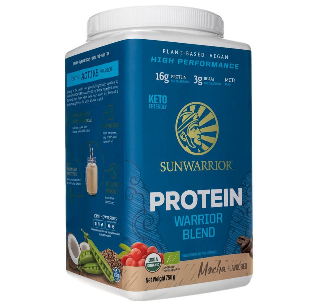 Sunwarrior orgaaniline Warrior valgusegu Mocha - 750 g