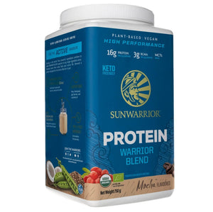 Sunwarrior orgaaniline Warrior valgusegu Mocha - 750 g