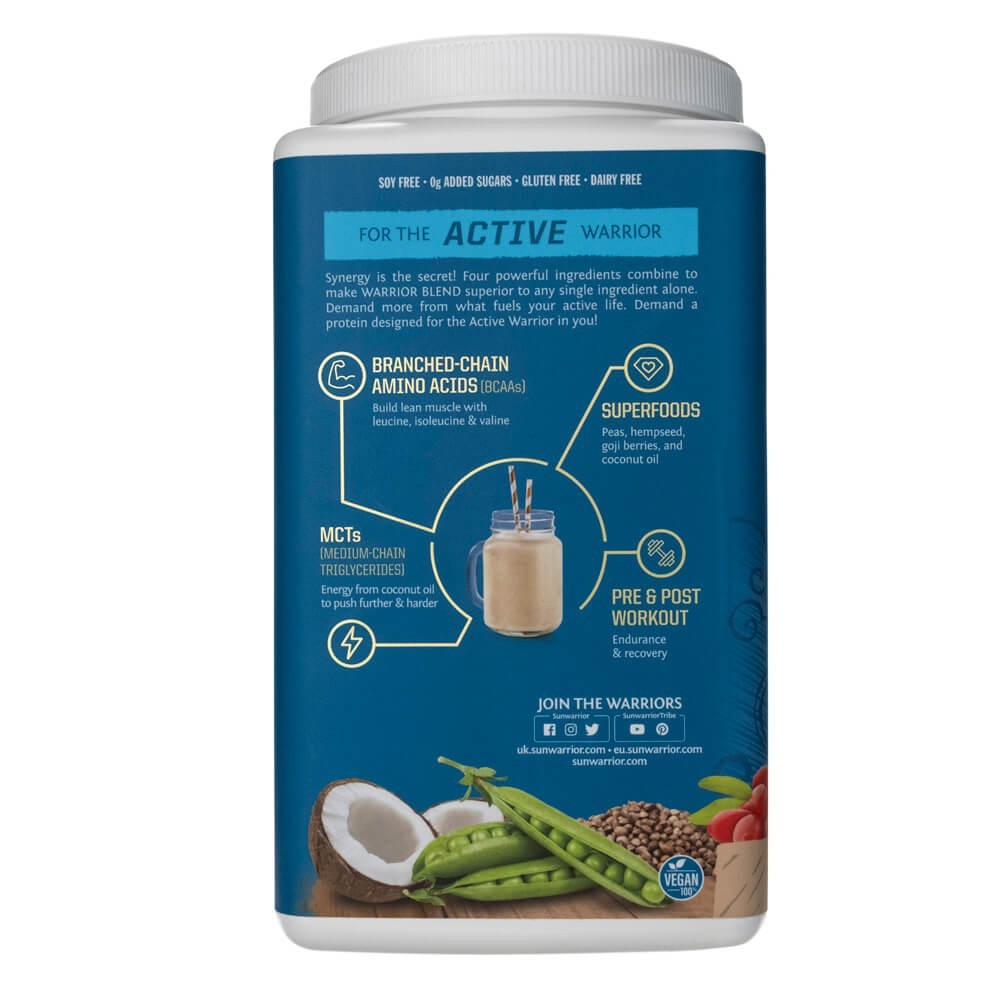 Sunwarrior orgaaniline Warrior valgusegu Mocha - 750 g