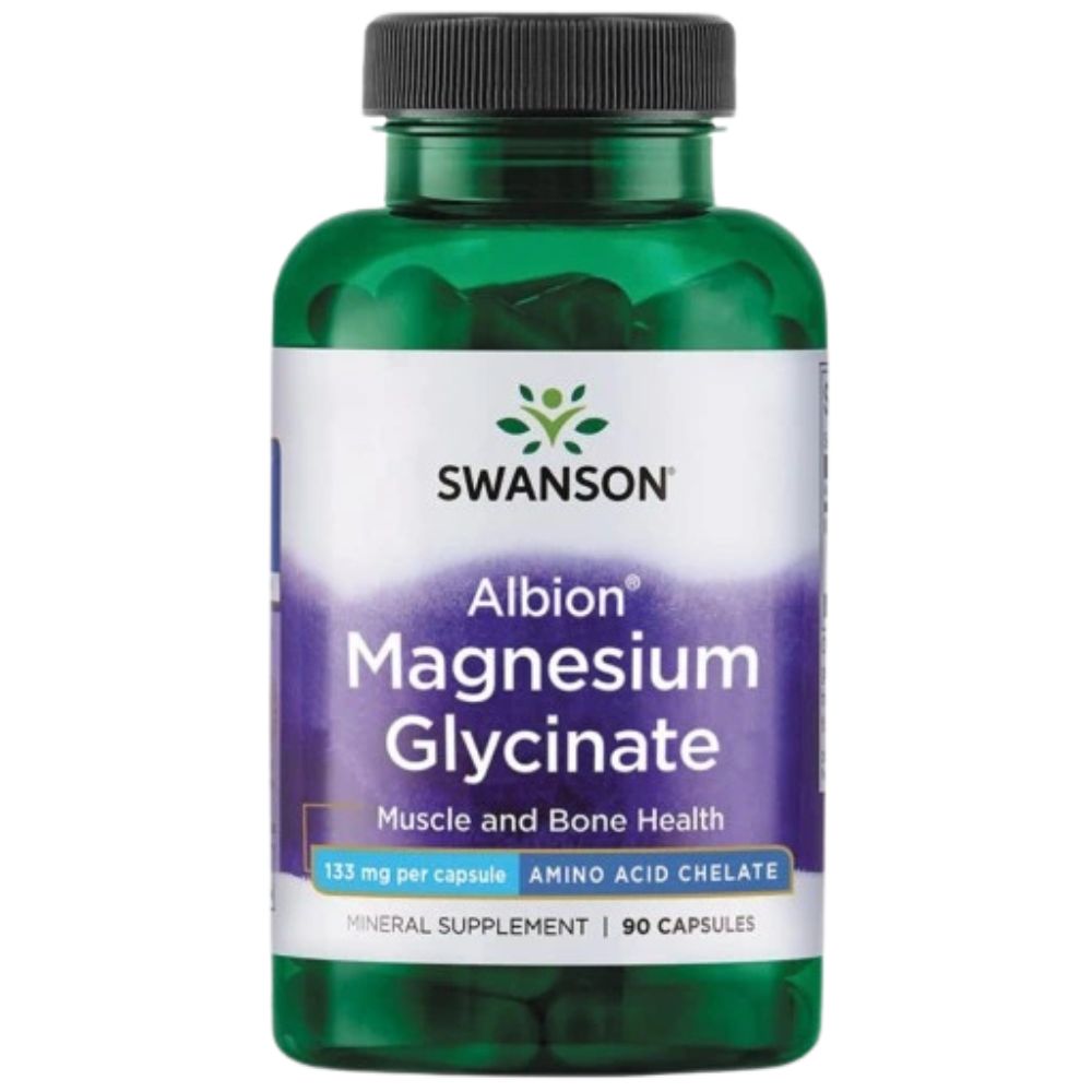 Swanson Albion magnio chelatas 133 mg - 90 kapsulių - Magnis.lt