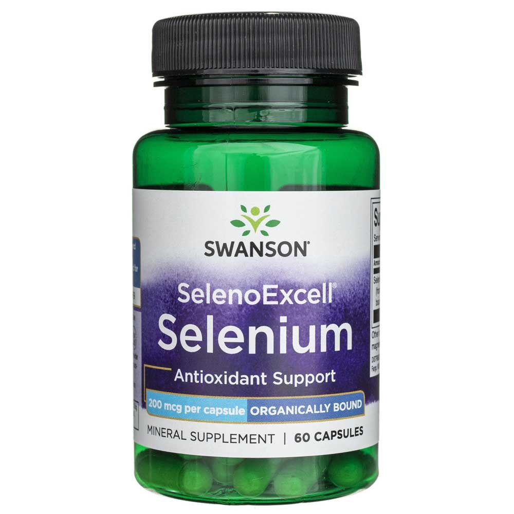 Swanson SelenoExcell Selenas 200 mcg - 60 kapsulių - Magnis.lt
