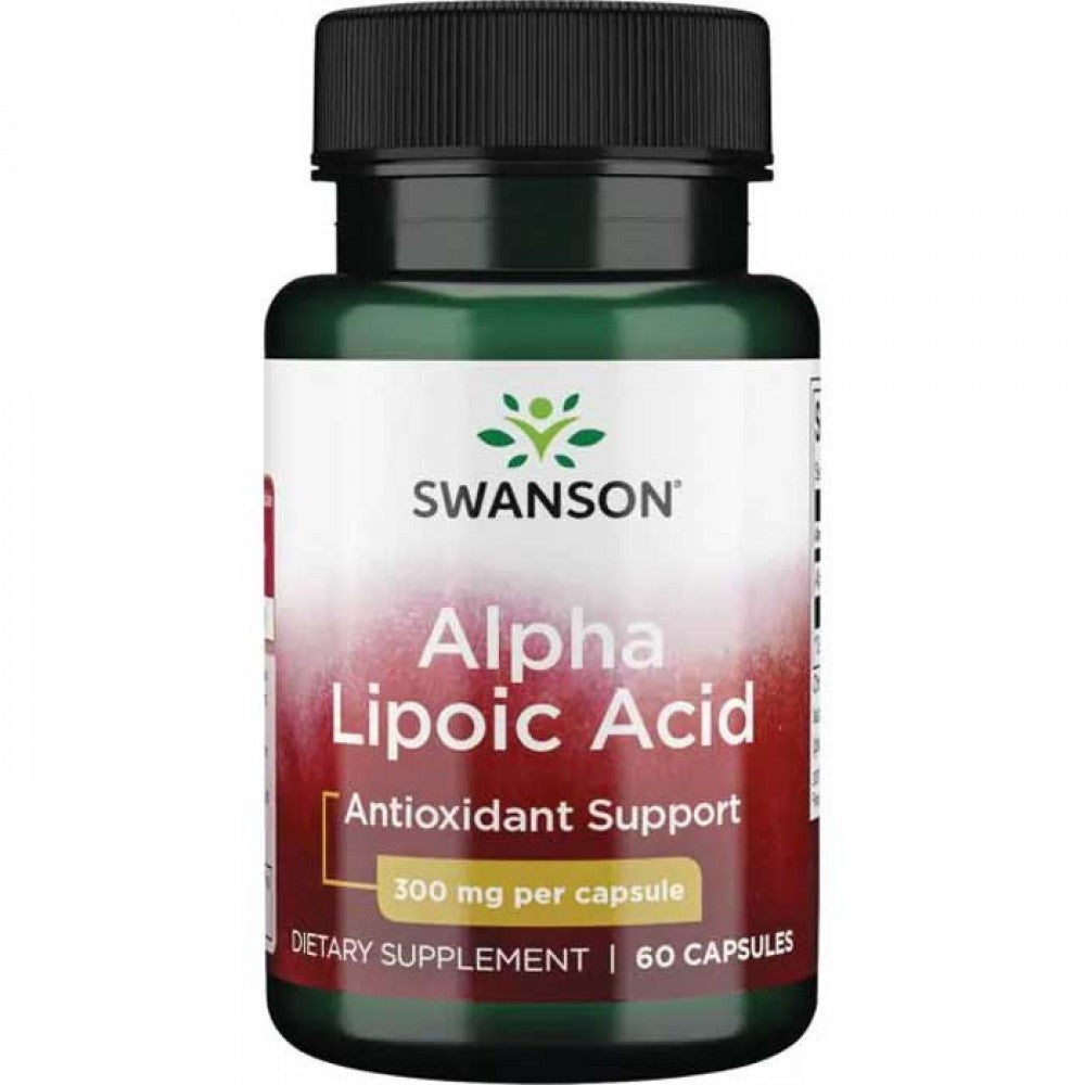 Swanson alfa-lipoehape (ALA) 300 mg – 60 kapslit