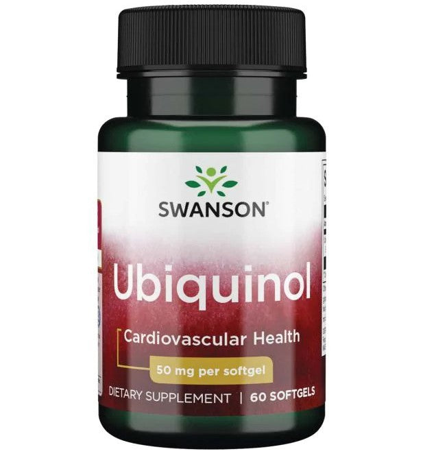 Swanson Ubichinolis (Ubichinolis ) 50 mg - 60 kapsulių - Magnis.lt