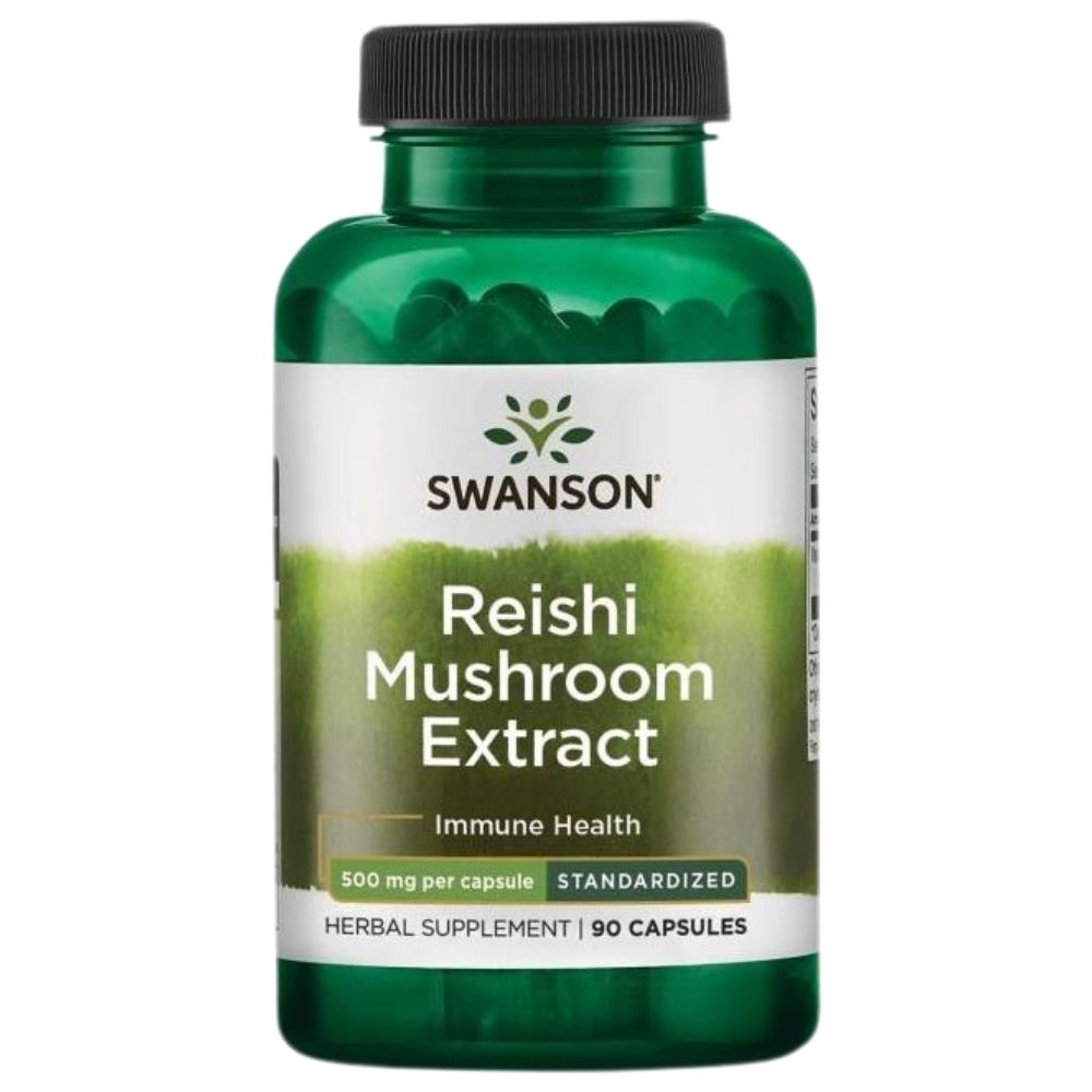 Swanson Reishi (10 % polisacharidų) - 90 kapsulių - Magnis.lt