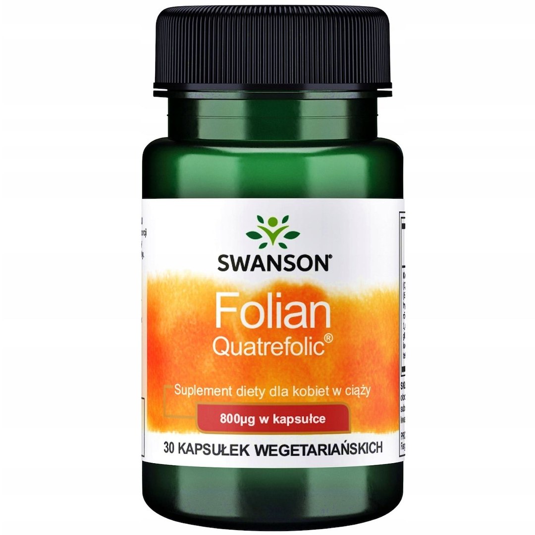 Swanson folio rūgšties 5-metiltetrahidrofolio rūgštis 800 mcg - 30gie Caps - Magnis.lt