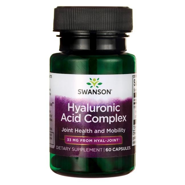 Swanson Hyal-Joint (hüaluroonhappe kompleks) 33 mg – 60 kapslit