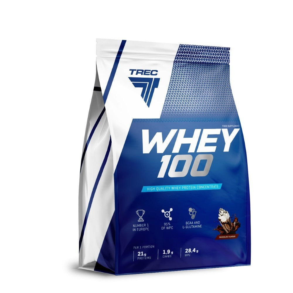 Trec Whey 100 Šokoladinis išrūgų baltymų koncentratas - 700 g - Magnis.lt