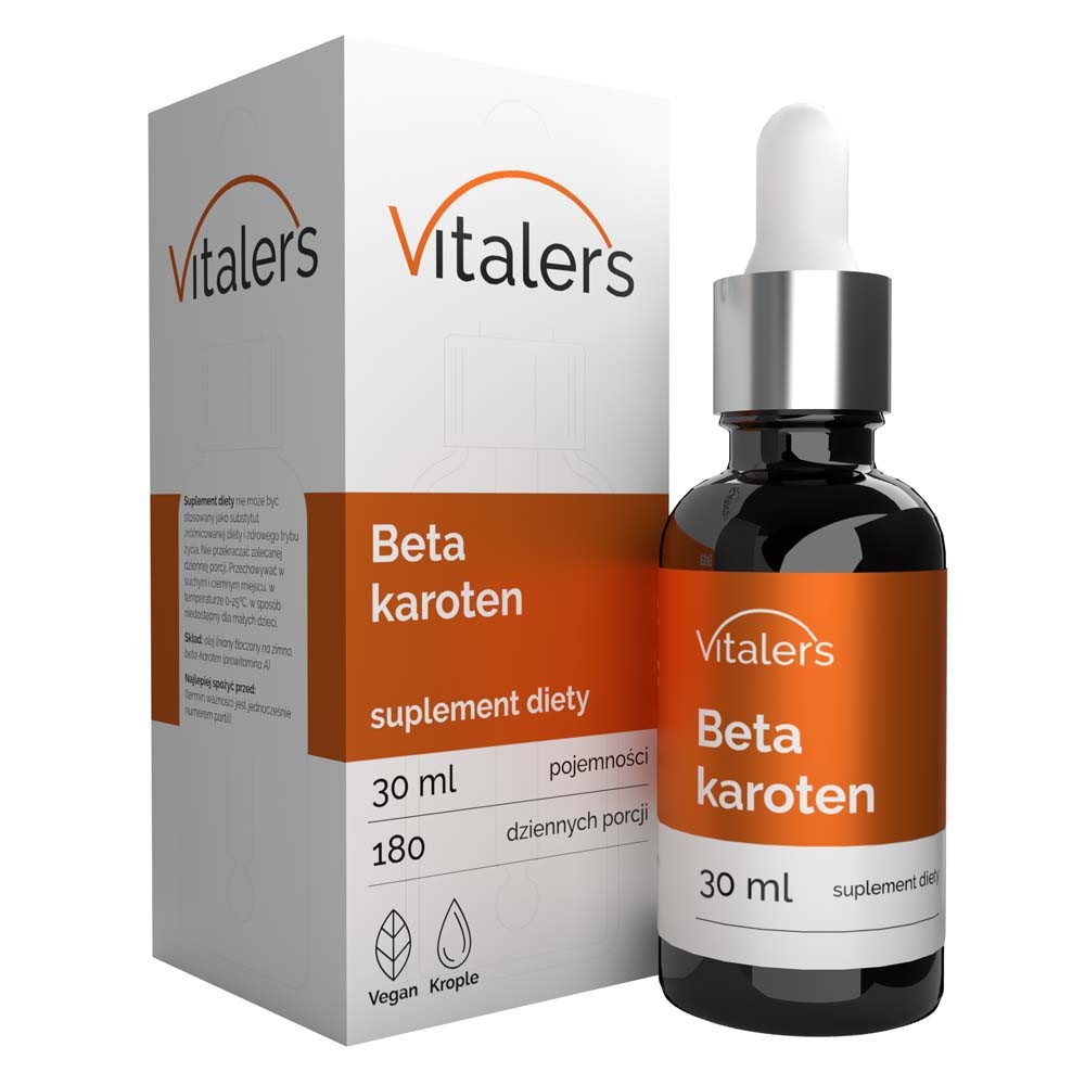 Vitaler beetakaroteen 3,8 mg, tilgad - 30 ml