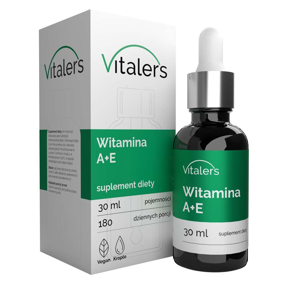 Vitaleri A + E vitamiin 800 mcg, tilgad – 30 ml