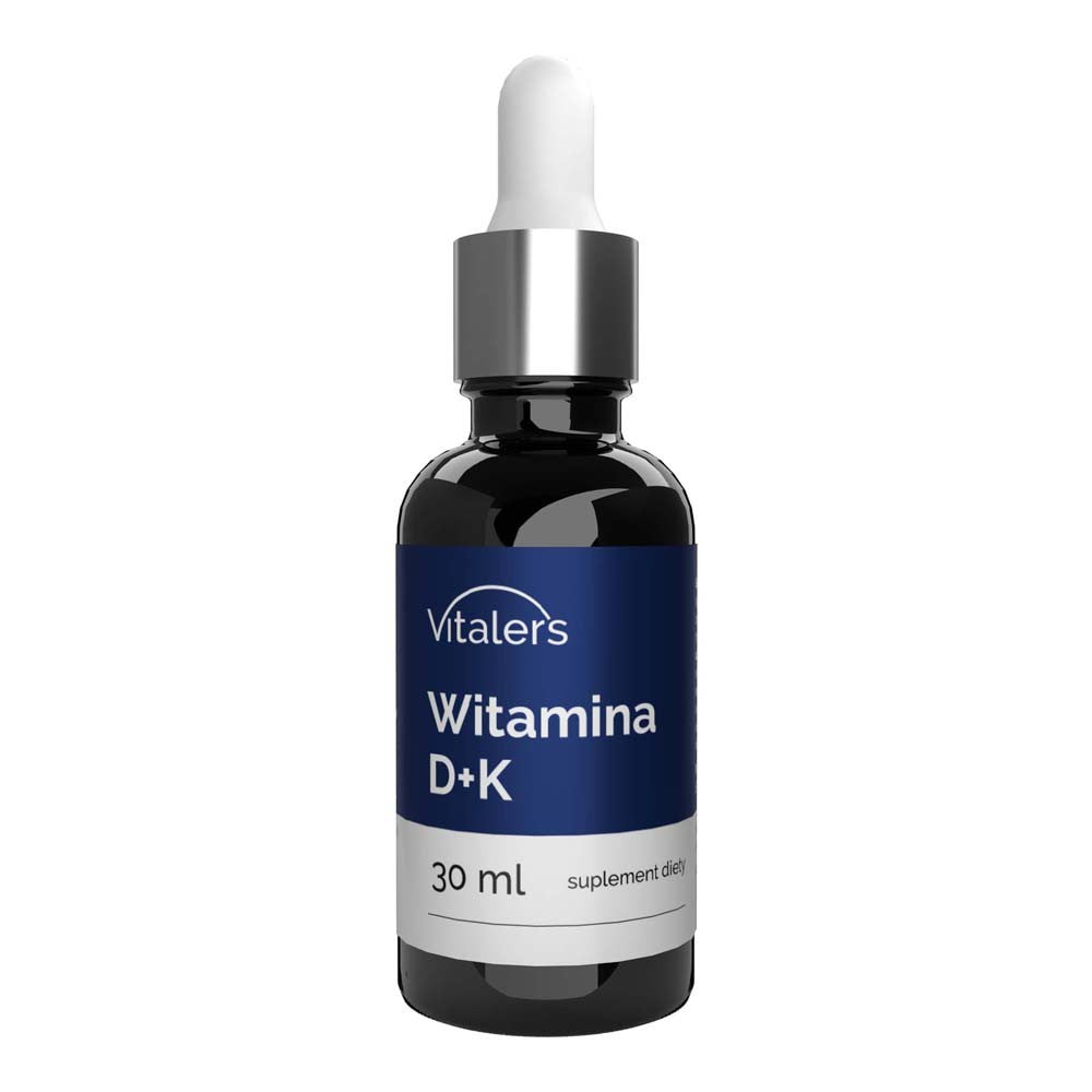 Vitaler's D3-vitamiin 2000 RÜ K2-MK7 75 µg, tilgad – 30 ml