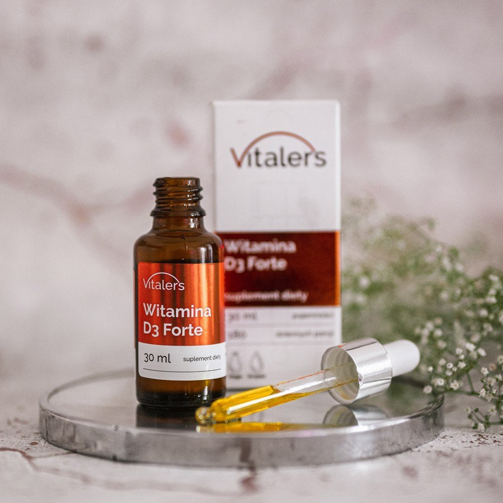 Vitaler Vitamin D3 Forte 2000 IU, tilgad - 30 ml