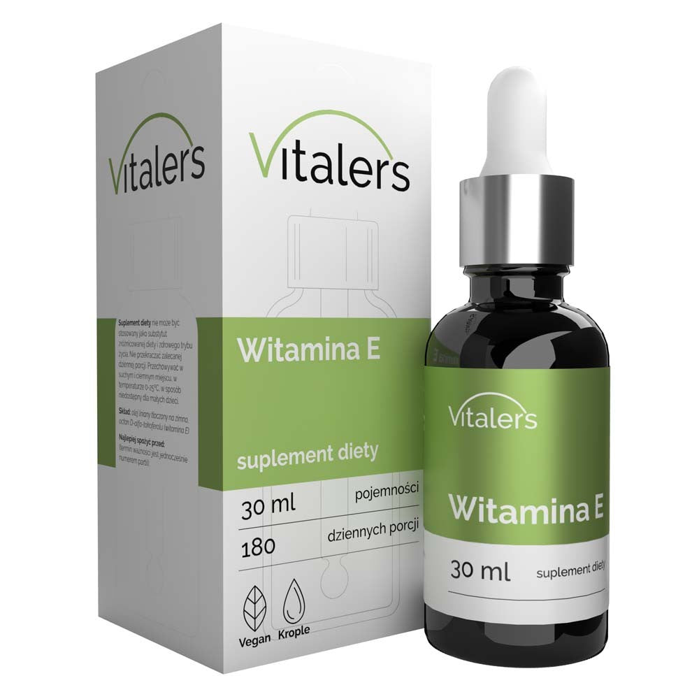 Vitaler's Vitamiin E 12 mg, tilgad - 30 ml