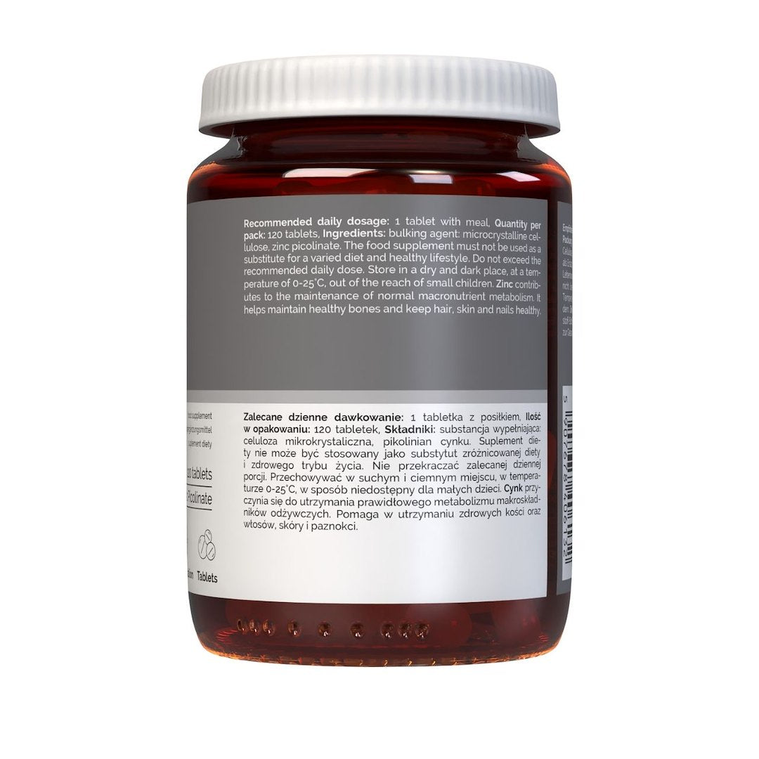 Vitaler's Tsinkpikolinaat 15 mg – 120 kapslit