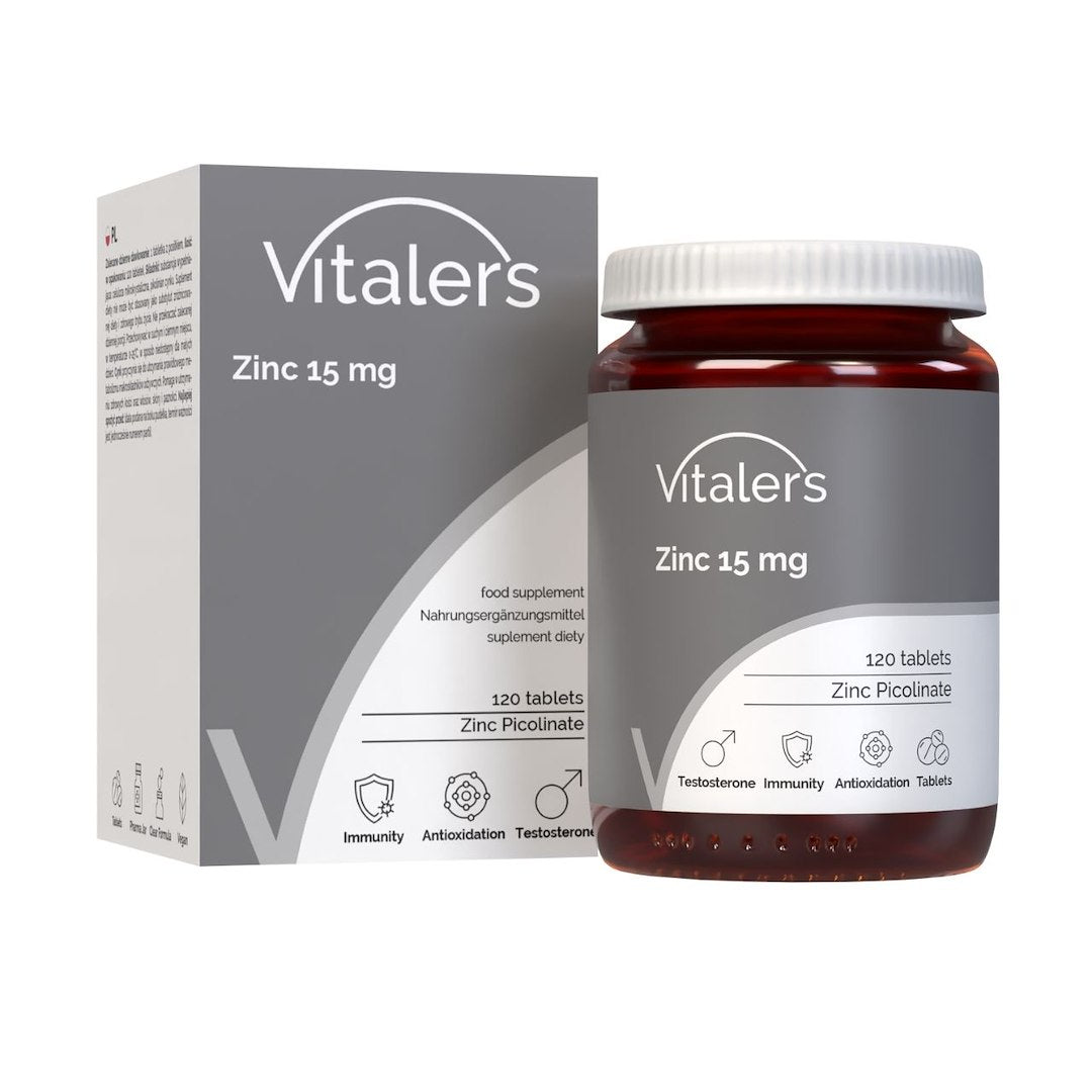 Vitaler's Tsinkpikolinaat 15 mg – 120 kapslit
