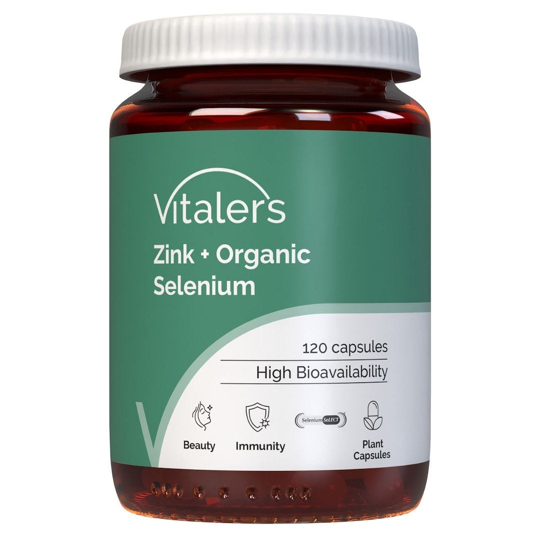 Vitaleri Tsink 15 mg + Seleen 200 mcg – 120 kapslit