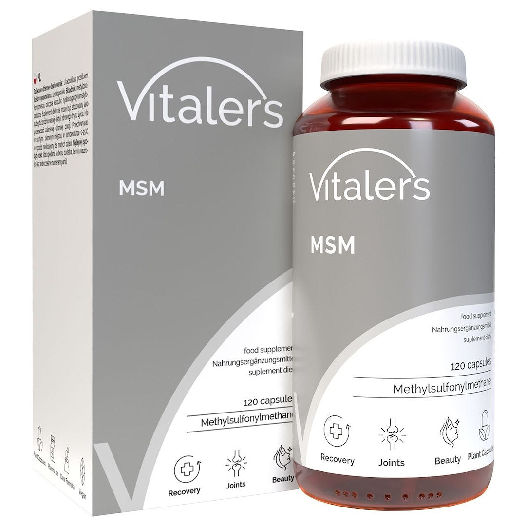 Vitalers - MSM 700 mg 120 kapslit