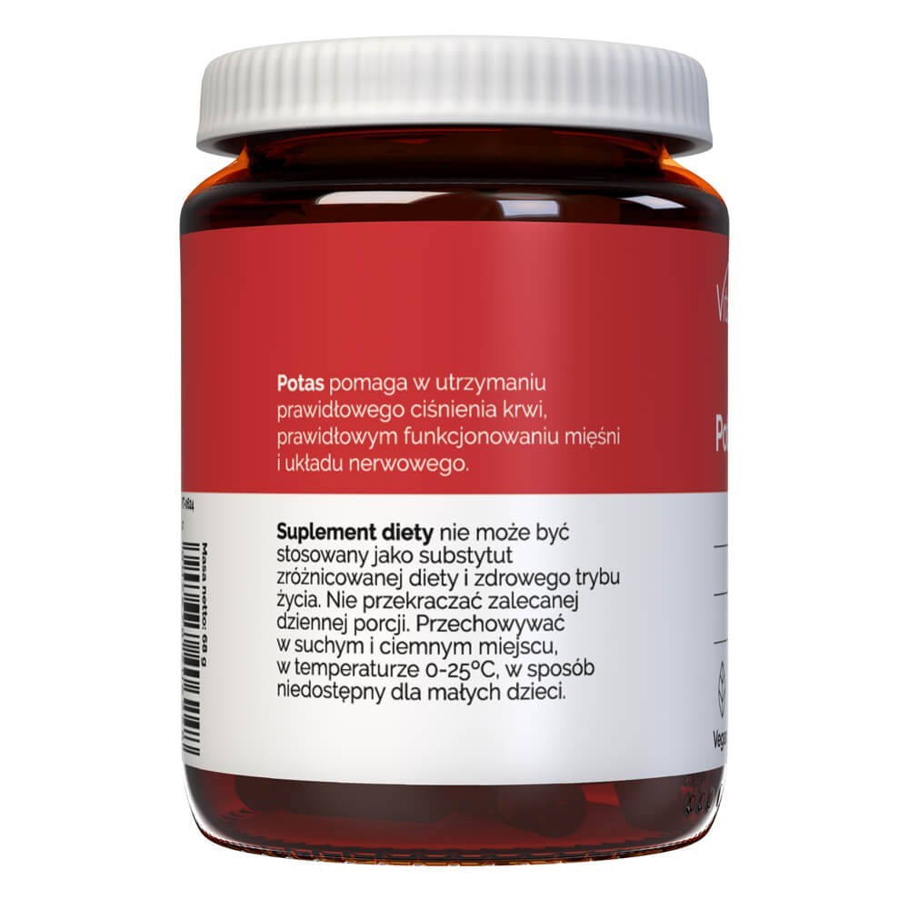 Vitaler kaaliumtsitraat 380 mg - 60 kapslit