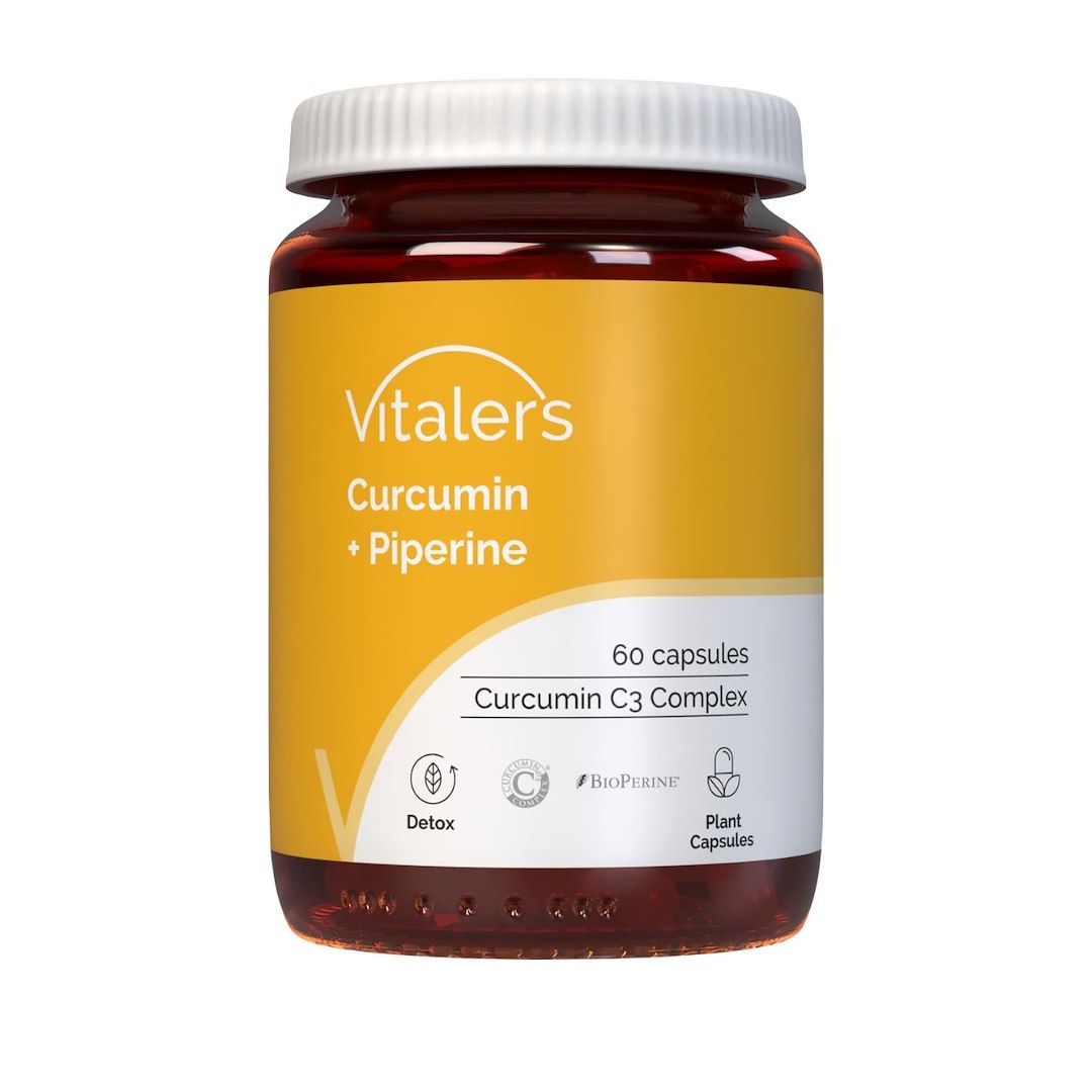 Vitaler Kurkumiin + Piperiin – 60 kapslit