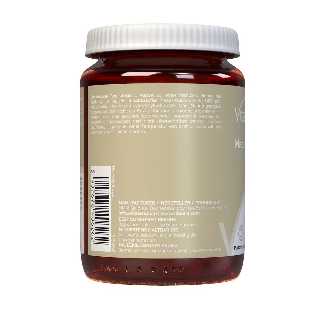 Vitaler's Maca 600 mg - 60 kapslit