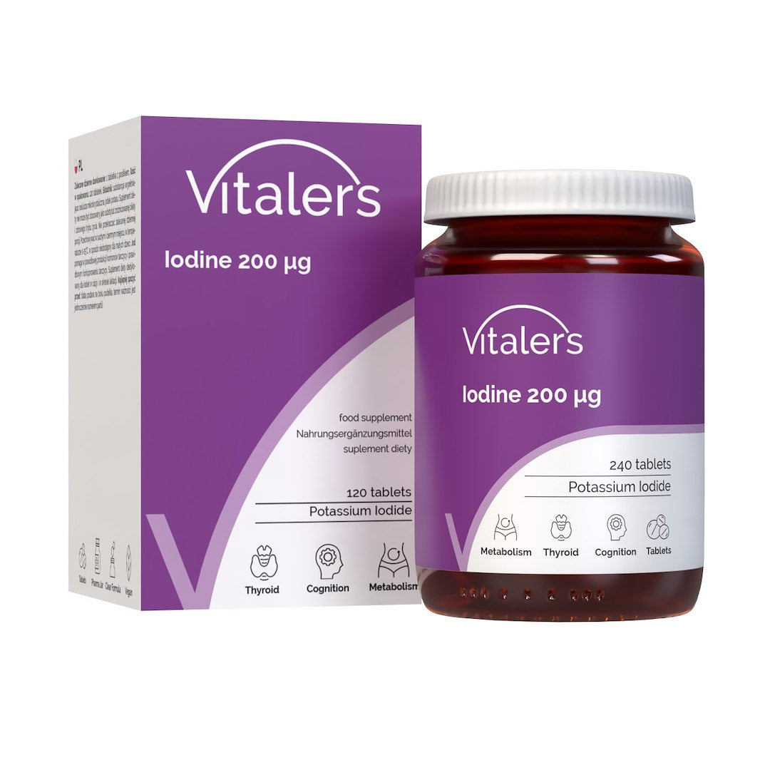 Vitaler's Jood 200 µg - 120 kapslit