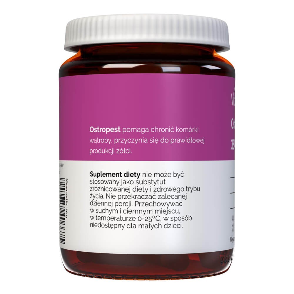 Vitaler's Milk Thistle 350 mg - 60 kapslit